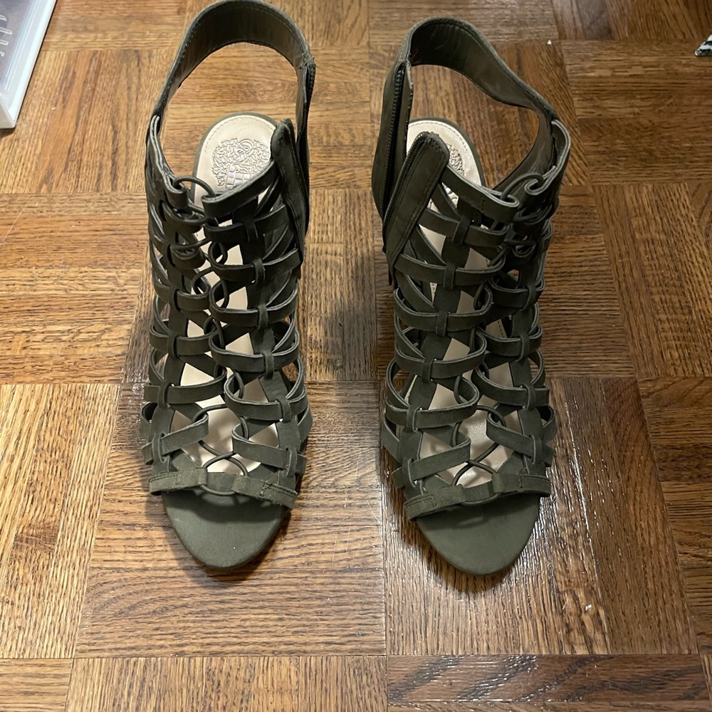 Women's Olive Green Gladiator Sandals